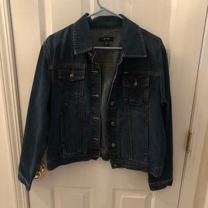 IZOD Denim Jean Jacket Blue Women’s Size Large